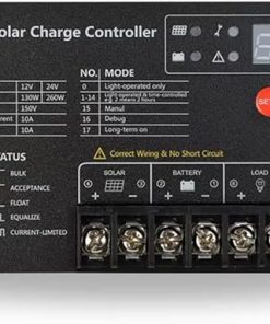 SRNE MT2410N10 MPPT Solar Charge Controller 12V 24V 10A MT Series