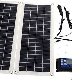 Lar Cell Plate Set Solar Panel Kit for Outdoor Use Easy to Carry