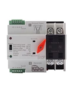 W2R 2P 100A 220V Mini ATS Automatic Transfer Switch Power Device