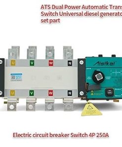 ATS Dual Power Automatic Transfer Switch 250A for Diesel Generators 2
