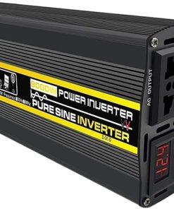 Pure Sine Wave Inverter 12V to 60V AC 110V 220V 8000W Power Converter