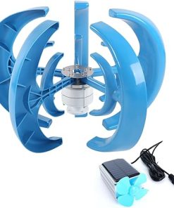 12000W Wind Solar Hybrid System Vertical Axis Wind Turbine Kit