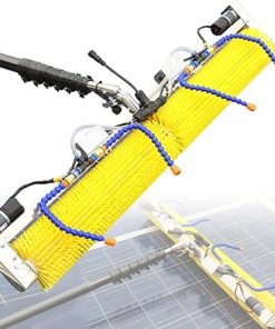 Electric Solar Photovoltaic Panel Cleaning Tool with Telescopic Pole