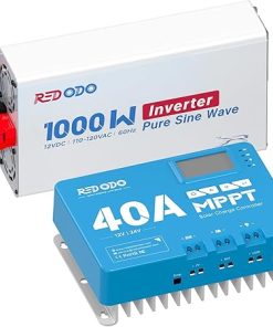 40 Amp MPPT Solar Charge Controller with Bluetooth Pure Sine Inverter 40 Amp MPPT Solar Charge Controller with Bluetooth Pure Sine Inverter