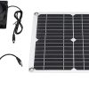100W Solar Panel Fan Kit for Greenhouse and Chicken House Ventilation 3