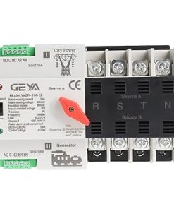 W2R Mini ATS 4P Automatischer Transferschalter 100A 4-polig Din-Schalter 2