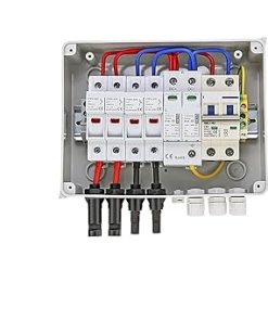 Photovoltaic PV Combiner Box with Lightning Protection 2 Inputs 1 Output
