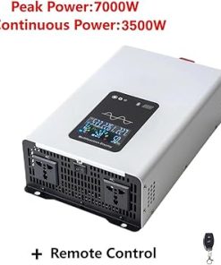 10000W Pure Sine Wave Power Inverter 12V 24V to AC 220V Portable 2