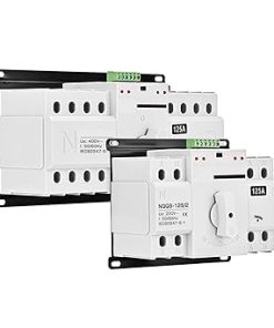 AC230V 400V Dual Power Automatic Transfer Switch 2P 4P 40A 63A 100A