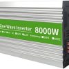 10000W Pure Sine Wave Off Grid Inverter 12V to 220V Battery Converter 4