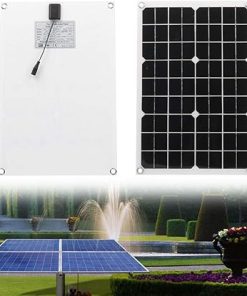 20W 18V Solar Battery Charger with Controller for Car and Boat Roofs