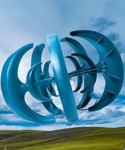 500W 12V 24V Vertical Axis Wind Turbine Generator for Home Use 2