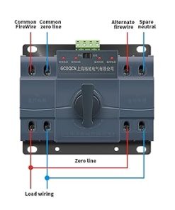 GCQ2 Dual Power Automatic Transfer Switch 2P63A ATS Device 2