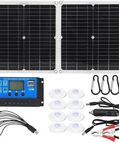 50W Foldable Solar Panel Kit for RV Camping and Outdoor Use