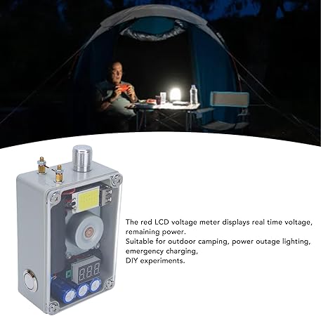Portable Hand Crank Generator USB Charger with COB Light for Emergencies 2 Portable Hand Crank Generator USB Charger with COB Light for Emergencies - Image 2