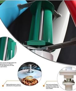 Efficient 1kw 1.5kw Vertical Axis Wind Turbine for Home and RVs 2