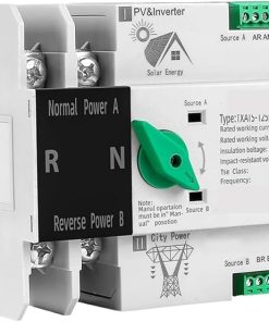 Automatic Transfer Switches for Solar Inverters 2P 3P 4P 63A 100A 125A