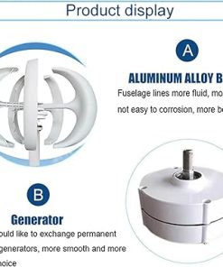 1500W Vertical Axis Wind Generator 12V 24V Motor for Home and Farm 2