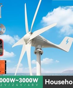 2000W 3000W Wind Turbine Generator Kit with MPPT Charge Controller 2