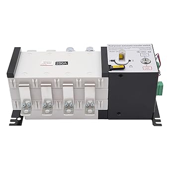 250A Dual Power Automatic Transfer Switch for Industrial Use 250A Dual Power Automatic Transfer Switch for Industrial Use