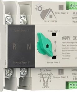 Dual Power Automatic Transfer Switch 2P 100A for Solar Inverter Dual Power Automatic Transfer Switch 2P 100A for Solar Inverter