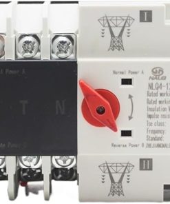 110V Dual Power Supply Custom Transfer Switch 4P 100A for Home Use