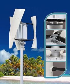 Vertical Axis Wind Turbine Generator for Home and Camping Power 2