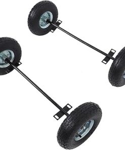 All Terrain Black Inflatable Wheel Kit for Predator Generator 9000 8750 6500