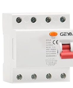 3 Phase RCD Electromagnetic Differential Breaker Earth Leakage 63A 2