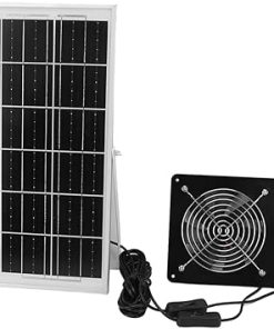 Solar Powered Dual Fan Kit with 30W Solar Panel for Chicken Coops Solar Powered Dual Fan Kit with 30W Solar Panel for Chicken Coops