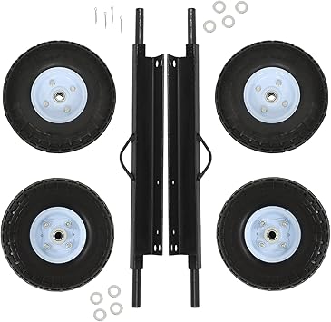 Findmall Replacement Wheel Kit for EU3000is Generator Solid Tyres Findmall Replacement Wheel Kit for EU3000is Generator Solid Tyres