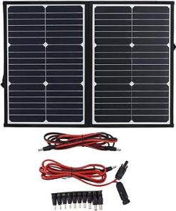 Efficient Portable Solar Charger for Camping and Outdoor Activities