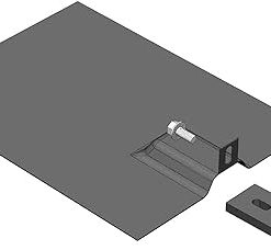Black Z Bracket and L-Foot for Solar Panel Mounting Installation 2