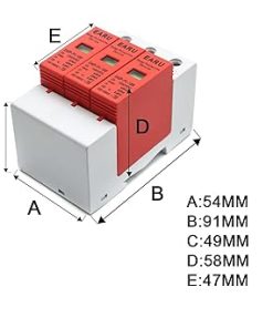 Surge Protective Device for 500V 800V 1000V Photovoltaic Solar Systems 2