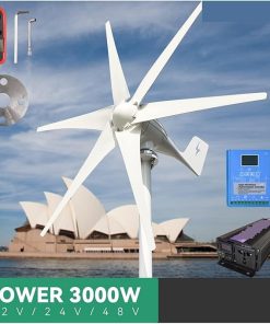 2000W Wind Turbine Generator 12V 24V 48V for Home and Off-Grid Use 2