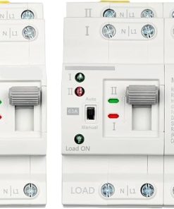 Dual Power Automatic Transfer Switch 63A 2P 4P Din Rail ATS
