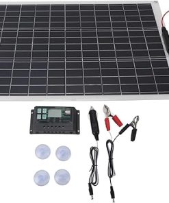 300W Monocrystalline Solar Panel Kit for RV Camping Portable Use