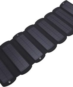 32W Portable Foldable Solar Panel with 2 USB Ports for Efficient Charging