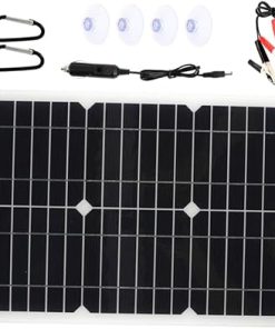 Flexible Solar Panels for RVs Dual USB Solar Charger for Outdoors