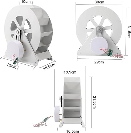 Mini Hydro Turbine Generator Low Speed 50W Power Equipment 2 Mini Hydro Turbine Generator Low Speed 50W Power Equipment - Image 2