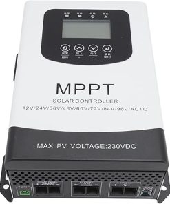 MPPT Solar Controller 60A for 12V 24V 36V 48V with Multifunction Display MPPT Solar Controller 60A for 12V 24V 36V 48V with Multifunction Display