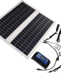 Portable Solar Panel Kit for Camping Hiking and Traveling Outdoors