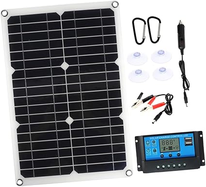 20W Solar Charger Controller Power Bank Dual USB Waterproof Outdoor 20W Solar Charger Controller Power Bank Dual USB Waterproof Outdoor