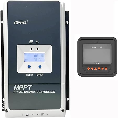 EPEVER 60A MPPT Solar Charge Controller Max PV Input 200V Auto Detect EPEVER 60A MPPT Solar Charge Controller Max PV Input 200V Auto Detect
