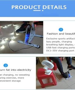 Portable Bicycle Generator Charger for Easy Use and Power Options 2