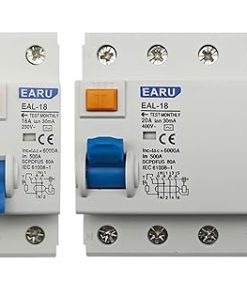 10 Pack 2P 4P 10/30/100/300mA AC RCCB RCD ELCB Residual Circuit Breaker