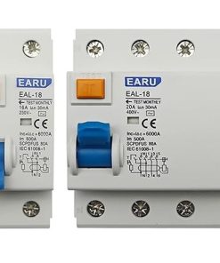 10pcs 2P 4P AC RCCB RCD ELCB Electromagnetic Circuit Breaker 25A