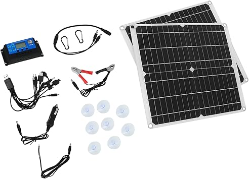 Uonlytech 300W Portable Solar Charger Kit for Outdoor Activities Uonlytech 300W Portable Solar Charger Kit for Outdoor Activities