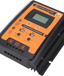 LCD Solar Controller with USB Output for 12V 24V Power Management