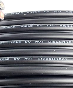 14 AWG Twin Solar Cable 20m Red Black Tinned Copper Wire for PV Panels 2